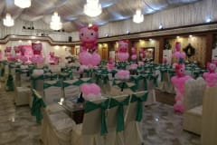 Table-Balloons-with-Foil-Balloon-for-Hello-Kitty-Birthday-Theme